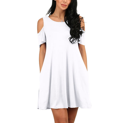 Women Summer Dress Off Shoulder