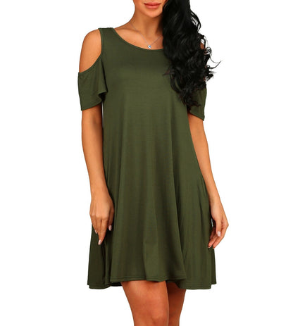 Women Summer Dress Off Shoulder